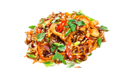 Соба (гречневая) с курицей 400гр